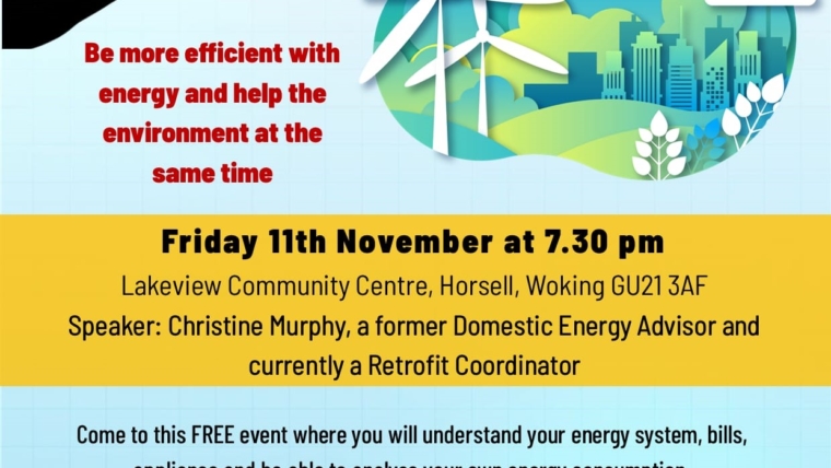 Energy Efficiency Event – 11 Nov